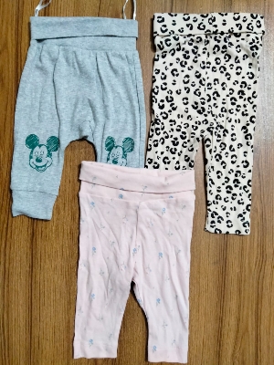Picture of High Quality Soft stretchable Leggings for Girls 3 pieces combo