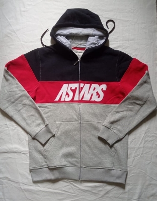 Picture of Man Hoody sweater with full Zipper and front cangaru pocket