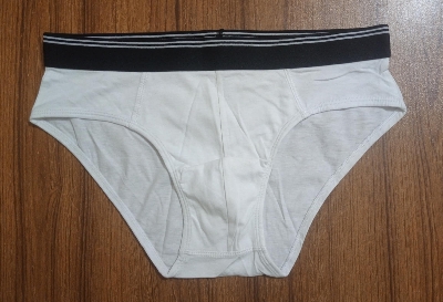 Picture of White brief underwear for mens 1 piece authentic goods