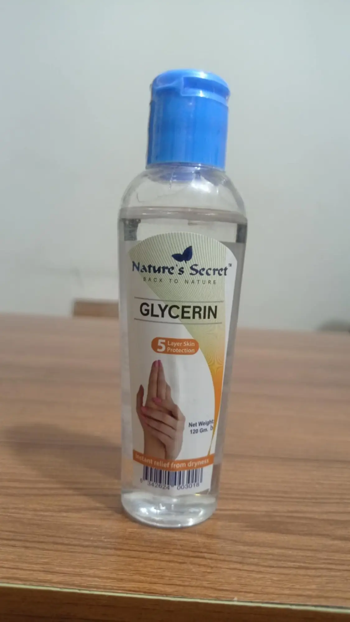 Picture of Natures secret Glycerine - 120g Removes 5 signs of dryness