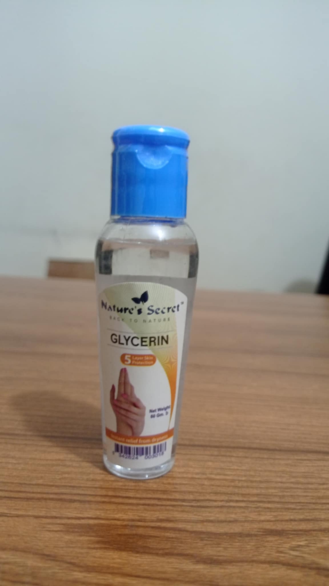 Picture of Natures secret Glycerine - 60g Removes 5 signs of dryness