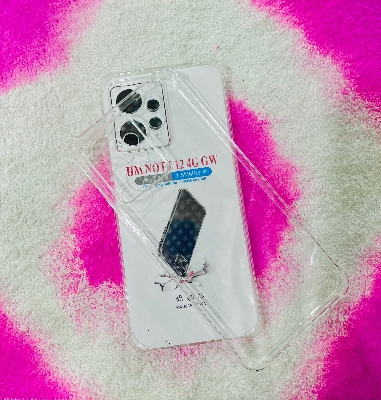 Picture of For Redmi Note 12 (4G)  Soft Transparent Shockproof Tpu Back Case/Cover  Water Colour, With Camera and side Bumper protection.