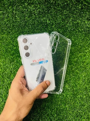 Picture of Transparent TPU Shockproof Back Case for Samsung A55 5G with Camera Protection