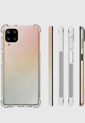 Picture of For Samsung A12(5G)/M12/F12/A12(4G) Soft Transparent Shockproof Tpu Back Case/Cover  Water Colour, With Camera Bumper protection.