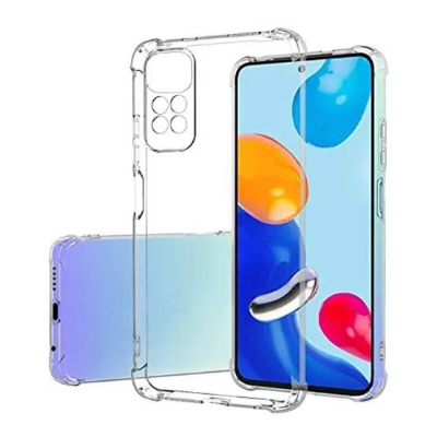 Picture of For Xiaomi Note 11 (4G) Soft Transparent Shockproof Tpu Back Case/Cover  Water Colour, With Camera Bumper protection.