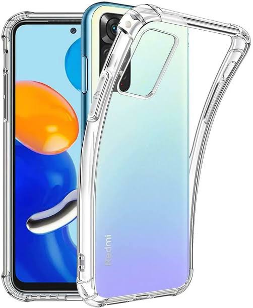 Picture of For Xiaomi Note 11 (4G) Soft Transparent Shockproof Tpu Back Case/Cover  Water Colour, With Camera Bumper protection.