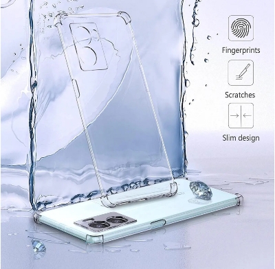 Picture of For Oppo A57 4G/ A57s/ A57e/ A77 4G/ A77s Soft Transparent Shockproof Tpu Back Case/Cover  Water Colour, With Camera Bumper protection.