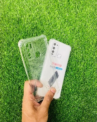 Picture of For Vivo Y30/Y50 Soft Transparent Shockproof Tpu Back Case/Cover  Water Colour, With Camera Bumper protection.