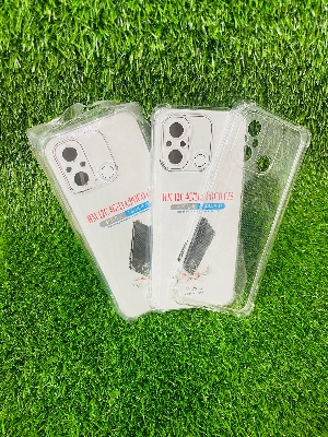 Picture of For Redmi 12C/poco C55 Soft Transparent Shockproof Tpu Back Case/Cover  Water Colour, With Camera Bumper protection.