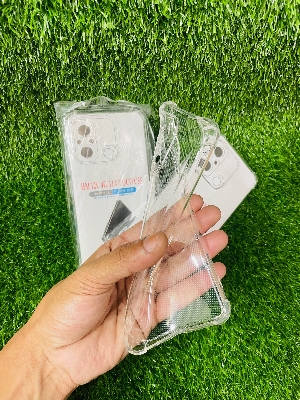 Picture of For Redmi 12C/poco C55 Soft Transparent Shockproof Tpu Back Case/Cover  Water Colour, With Camera Bumper protection.