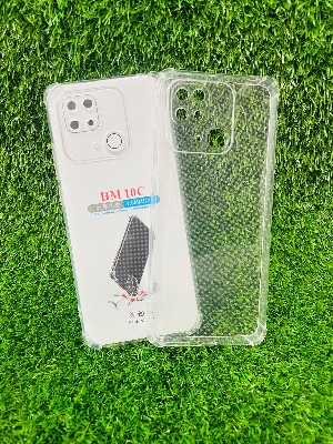 Picture of For Redmi 10c  Soft Transparent Shockproof Tpu Back Case/Cover  Water Colour, With Camera Bumper protection.