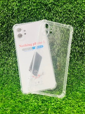Picture of For Nothing phone 1 Soft Transparent Shockproof Tpu Back Case/Cover  Water Colour, With Camera Bumper protection.
