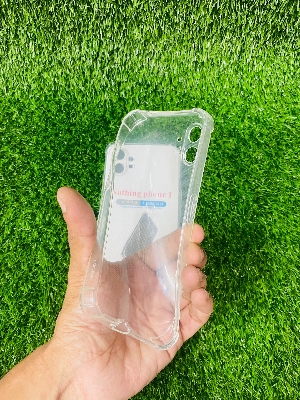 Picture of For Nothing phone 1 Soft Transparent Shockproof Tpu Back Case/Cover  Water Colour, With Camera Bumper protection.