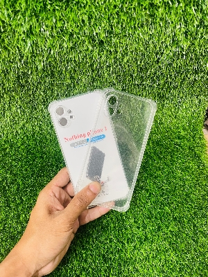 Picture of For Nothing phone 1 Soft Transparent Shockproof Tpu Back Case/Cover  Water Colour, With Camera Bumper protection.