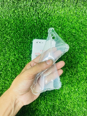 Picture of For Oppo A3s Soft Transparent Shockproof Tpu Back Case/Cover  Water Colour, With Camera Bumper protection.