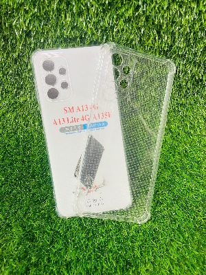 Picture of For Samsung A13 (4G) Soft Transparent Shockproof Tpu Back Case/Cover  Water Colour, With Camera Bumper protection.