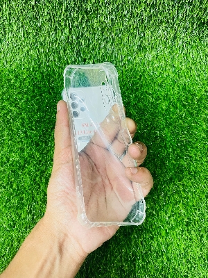 Picture of For Samsung A13 (4G) Soft Transparent Shockproof Tpu Back Case/Cover  Water Colour, With Camera Bumper protection.