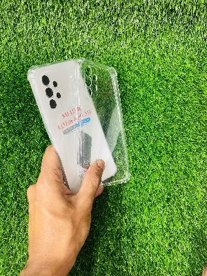 Picture of For Samsung A13 (4G) Soft Transparent Shockproof Tpu Back Case/Cover  Water Colour, With Camera Bumper protection.