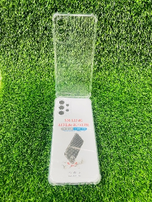 Picture of For Samsung A13 (4G) Soft Transparent Shockproof Tpu Back Case/Cover  Water Colour, With Camera Bumper protection.