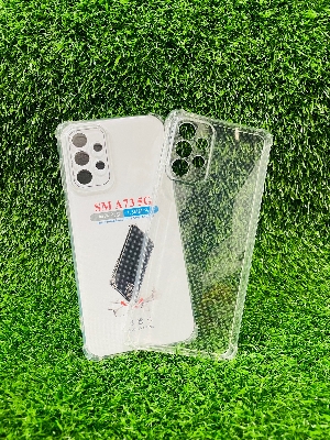 Picture of For Samsung A73(5G)Soft Transparent Shockproof Tpu Back Case/Cover  Water Colour, With Camera Bumper protection.