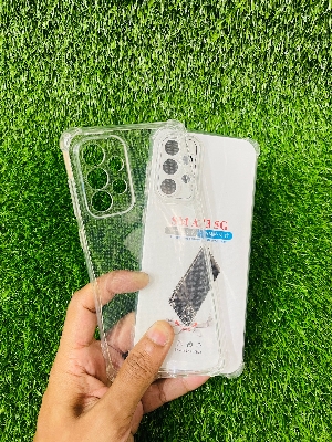 Picture of For Samsung A73(5G)Soft Transparent Shockproof Tpu Back Case/Cover  Water Colour, With Camera Bumper protection.