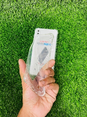 Picture of For Samsung A10/M10 Soft Transparent Shockproof Tpu Back Case/Cover  Water Colour, With Camera Bumper protection.