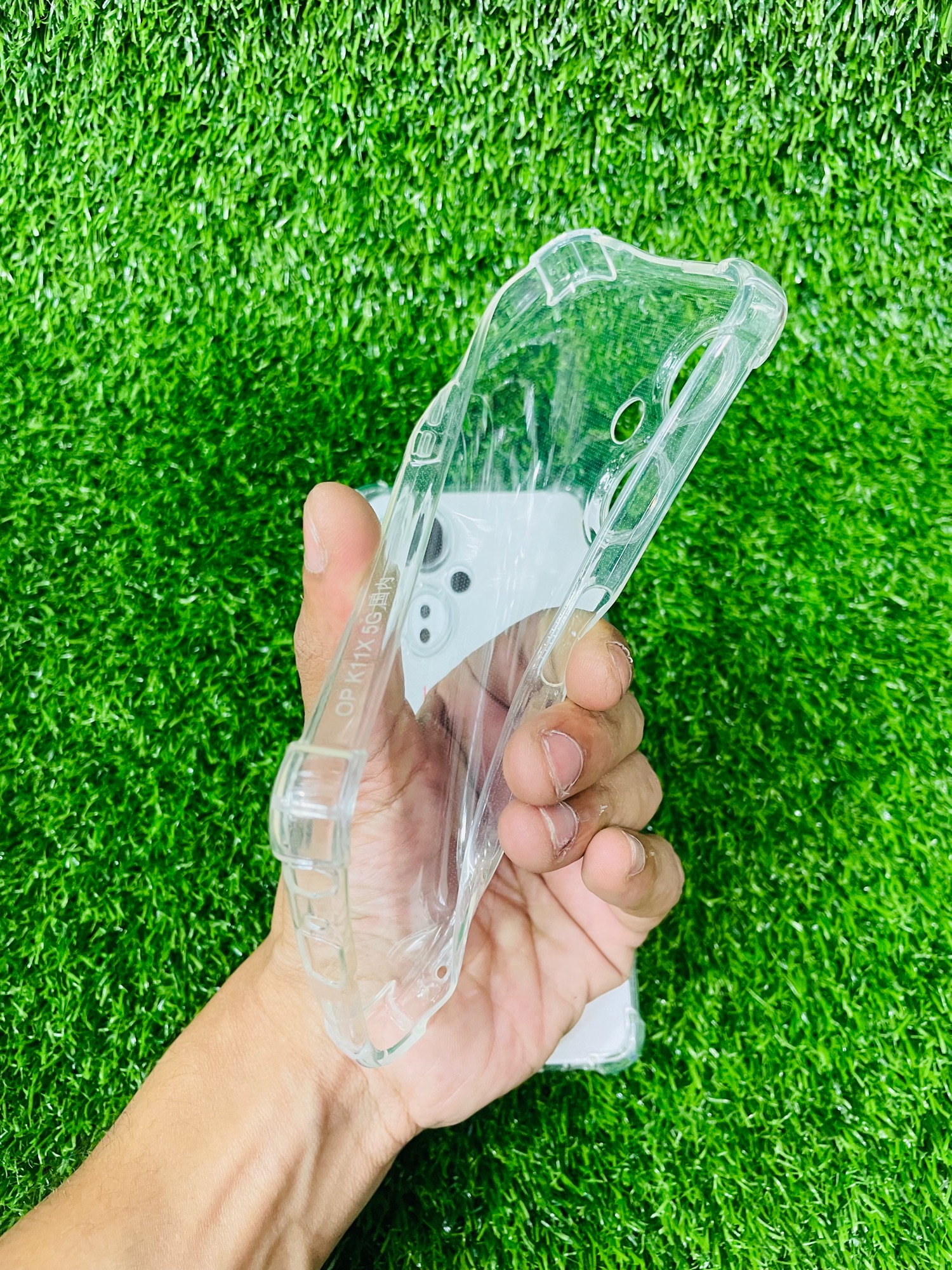 Picture of For 1+Nord CE 3 Lite 1+Nord N30/K11X 5G Soft Transparent Shockproof Tpu Back Case/Cover  Water Colour, With Camera Bumper protection.