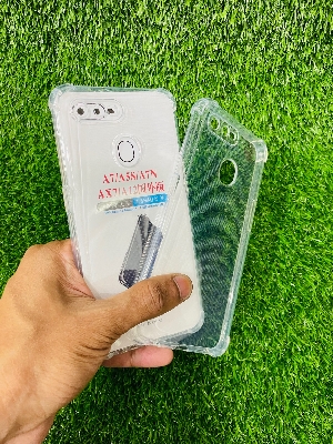 Picture of For Oppo A7/A5S/A7N AX7/A12 Soft Transparent Shockproof Tpu Back Case/Cover  Water Colour, With Camera Bumper protection.