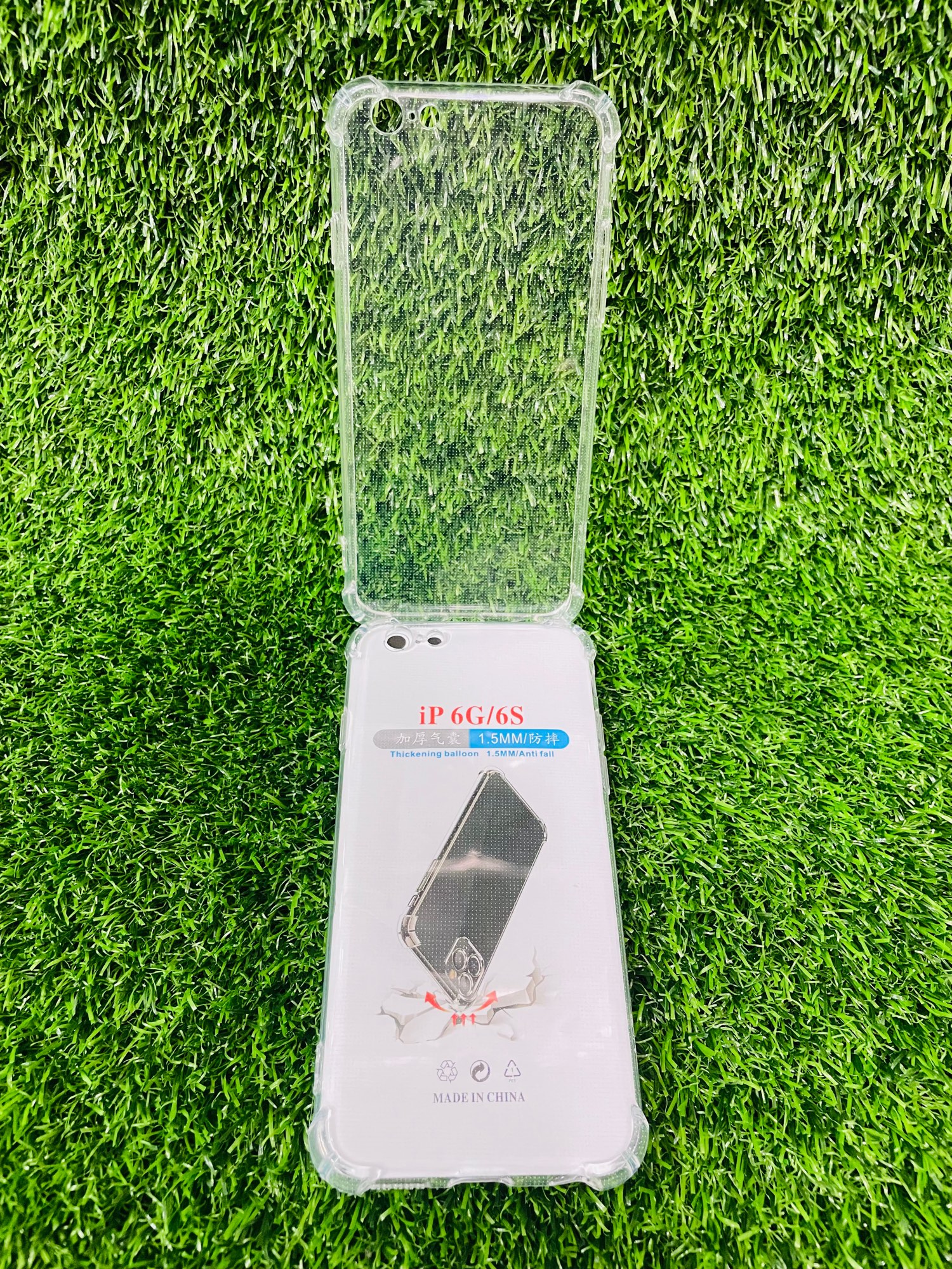 Picture of For IPhone 6G/6S Soft Transparent Shockproof Tpu Back Case/Cover  Water Colour, With Camera Bumper protection.