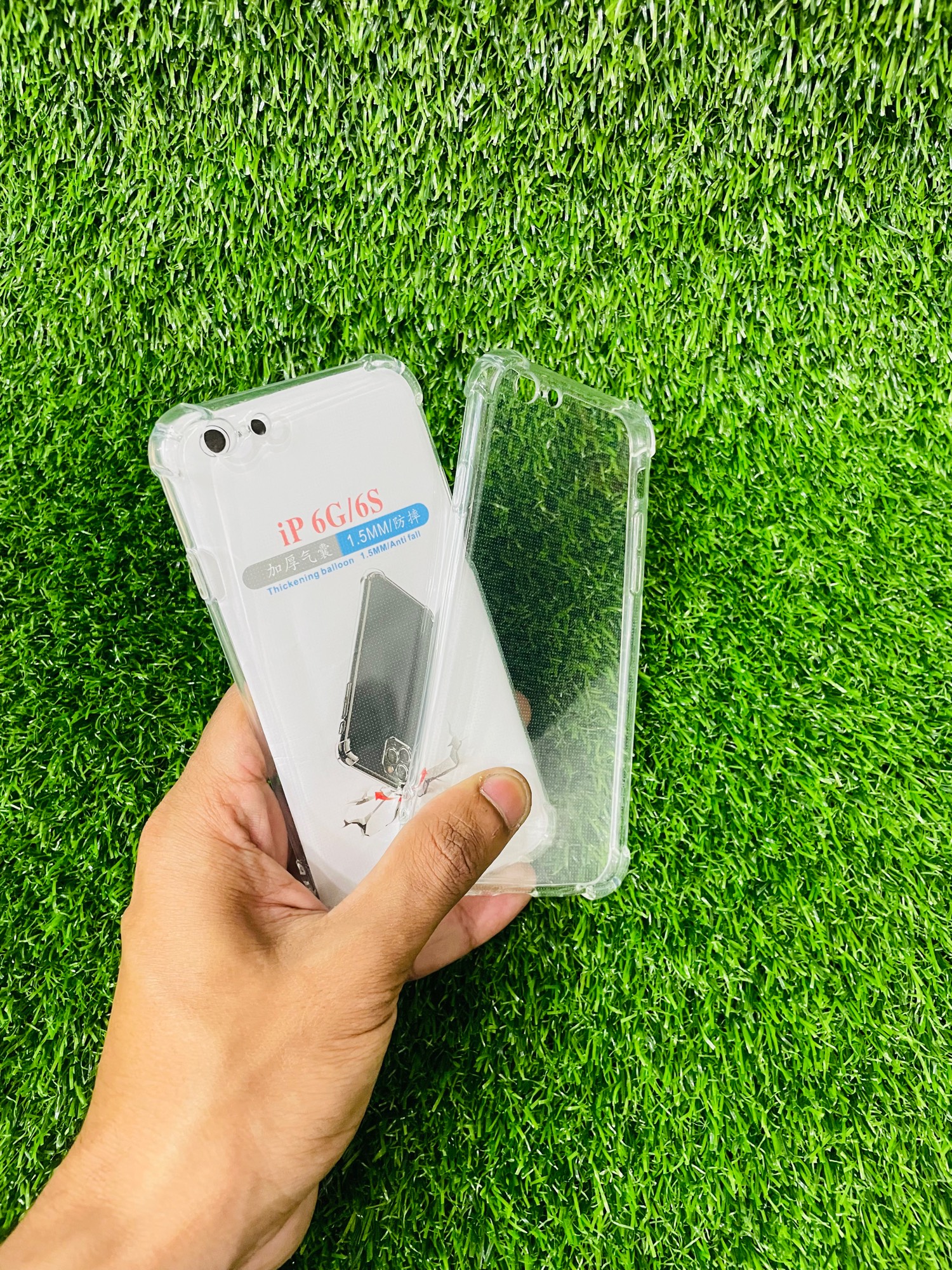 Picture of For IPhone 6G/6S Soft Transparent Shockproof Tpu Back Case/Cover  Water Colour, With Camera Bumper protection.