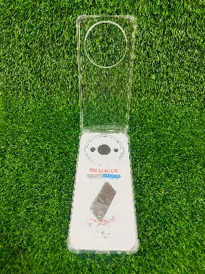 Picture of For Redmi A3 (4G) Soft Transparent Shockproof Tpu Back Case/Cover  Water Colour, With Camera Bumper protection.