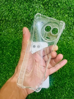 Picture of For Realme 11X (5G)/Narzo 60X (5G)Realme C67 (5G)/Realme 11 (5G) Soft Transparent Shockproof Tpu Back Case/Cover  Water Colour, With Camera Bumper protection.