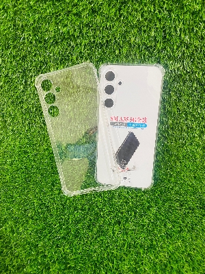 Picture of Samsung A35 5G Soft Transparent Shockproof TPU Back Case with Watercolor Design and Camera Bumper Protection