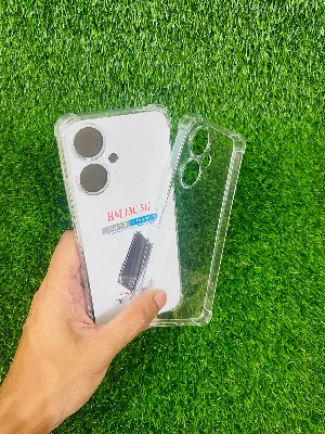 Picture of For Redmi 13C (5G) Soft Transparent Shockproof Tpu Back Case/Cover  Water Colour, With Camera Bumper protection.