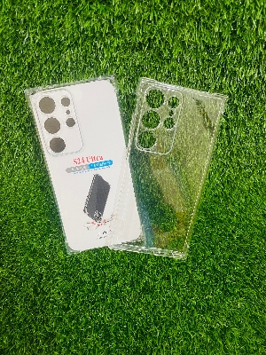 Picture of For Samsung S24 Ultra Soft Transparent Shockproof Tpu Back Case/Cover  Water Colour, With Camera Bumper protection.