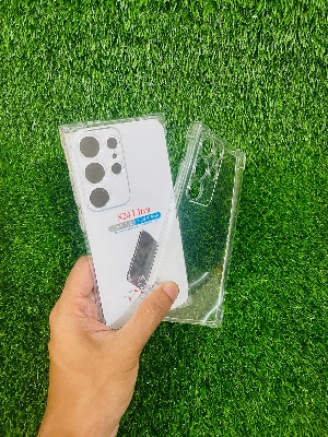 Picture of For Samsung S24 Ultra Soft Transparent Shockproof Tpu Back Case/Cover  Water Colour, With Camera Bumper protection.