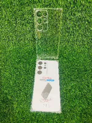 Picture of For Samsung S24 Ultra Soft Transparent Shockproof Tpu Back Case/Cover  Water Colour, With Camera Bumper protection.