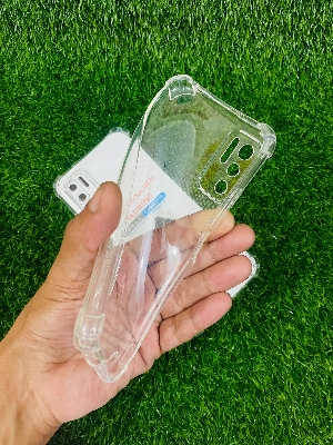 Picture of For Redmi Note 10 5G/Note 10T 5G POCO M3 PRO Soft Transparent Shockproof Tpu Back Case/Cover  Water Colour, With Camera Bumper protection.