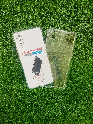 Picture of For Vivo S1/Y7S Soft Transparent Shockproof Tpu Back Case/Cover  Water Colour, With Camera Bumper protection.