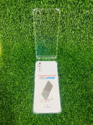 Picture of For Vivo S1/Y7S Soft Transparent Shockproof Tpu Back Case/Cover  Water Colour, With Camera Bumper protection.