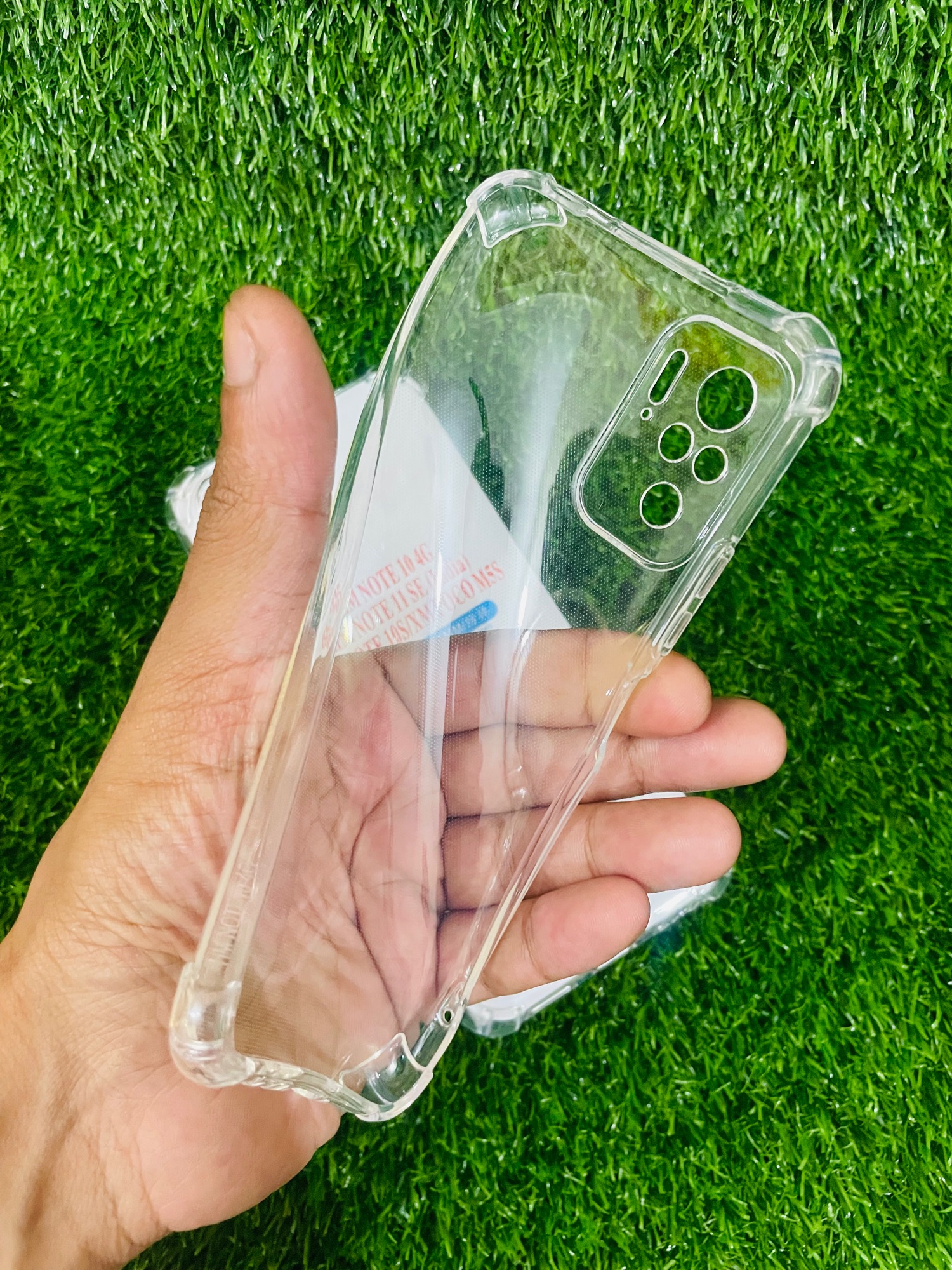 Picture of For Redmi NOTE 10 4G HM NOTE 11 SE (India) HM NOTE 10S/XM POCO MSS Soft Transparent Shockproof Tpu Back Case/Cover  Water Colour, With Camera Bumper protection.