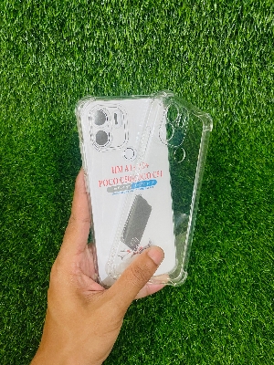 Picture of For Redmi A1+/A2+ POCO C50/POCO C51 Soft Transparent Shockproof Tpu Back Case/Cover  Water Colour, With Camera Bumper protection.