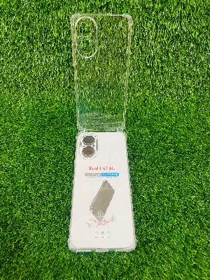 Picture of For Realme C67 (4G) Soft Transparent Shockproof Tpu Back Case/Cover  Water Colour, With Camera Bumper protection.