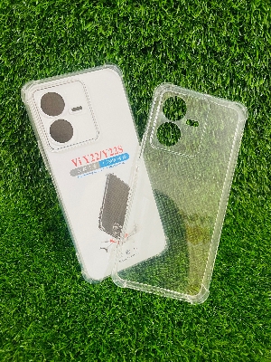 Picture of For Vivo Y22/Y22s Soft Transparent Shockproof Tpu Back Case/Cover  Water Colour, With Camera Bumper protection.