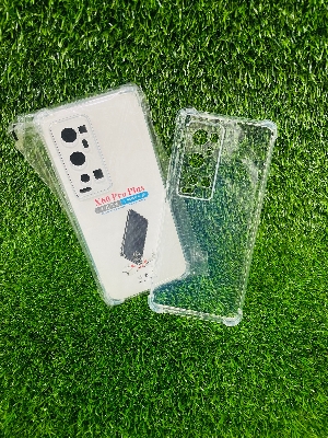 Picture of For Vivo X60 Pro Plus Soft Transparent Shockproof Tpu Back Case/Cover  Water Colour, With Camera Bumper protection.