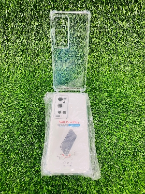 Picture of For Vivo X60 Pro Plus Soft Transparent Shockproof Tpu Back Case/Cover  Water Colour, With Camera Bumper protection.