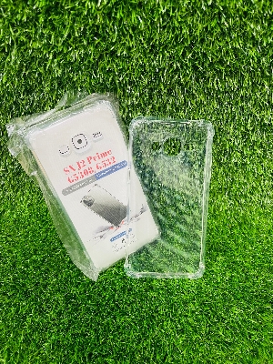 Picture of For Samsung J2 Prime /G530/G532 Soft Transparent Shockproof Tpu Back Case/Cover  Water Colour, With Camera Bumper protection.