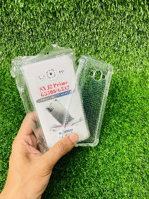 Picture of For Samsung J2 Prime /G530/G532 Soft Transparent Shockproof Tpu Back Case/Cover  Water Colour, With Camera Bumper protection.