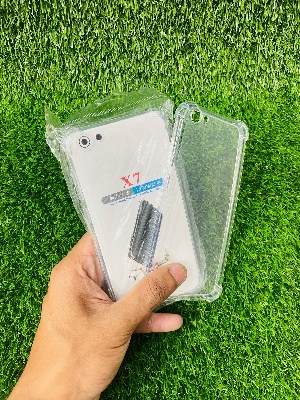 Picture of For Vivo X7 Soft Transparent Shockproof Tpu Back Case/Cover  Water Colour, With Camera Bumper protection.