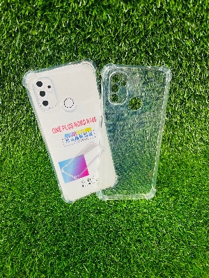 Picture of For ONE PLUS NORD N100 Soft Transparent Shockproof Tpu Back Case/Cover  Water Colour, With Camera Bumper protection.